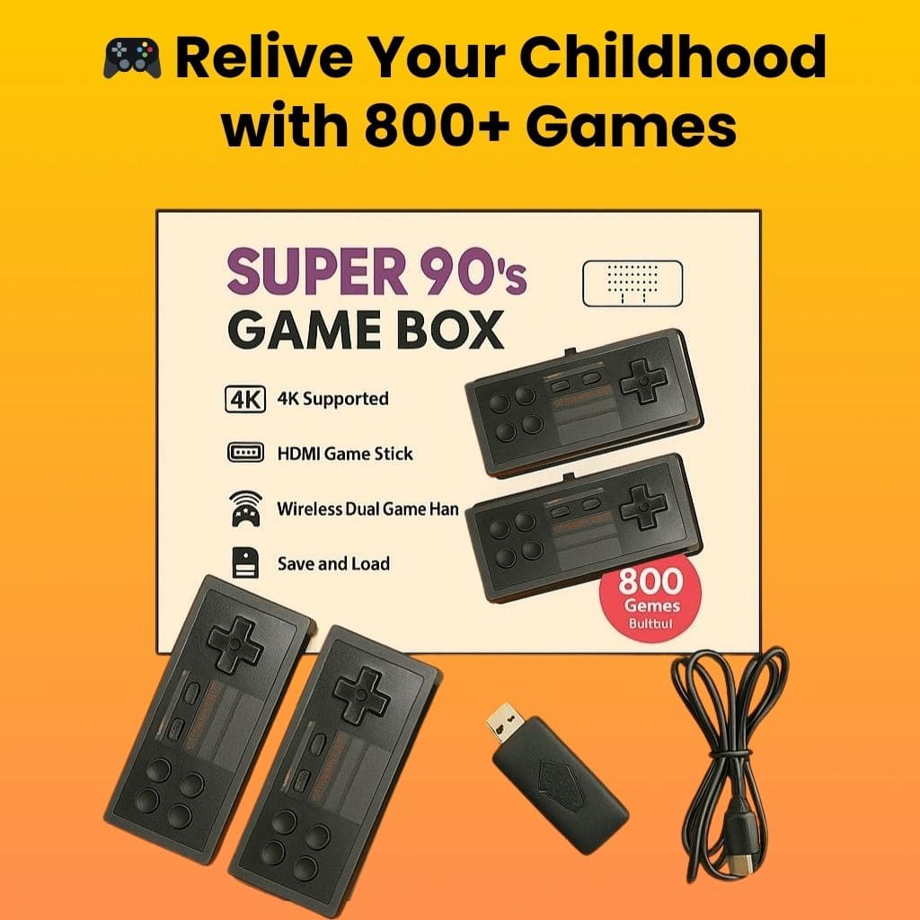 Super 90โs Gamebox โ 800 Games in 1 Console - Relive Your Bachpan ke Din Today