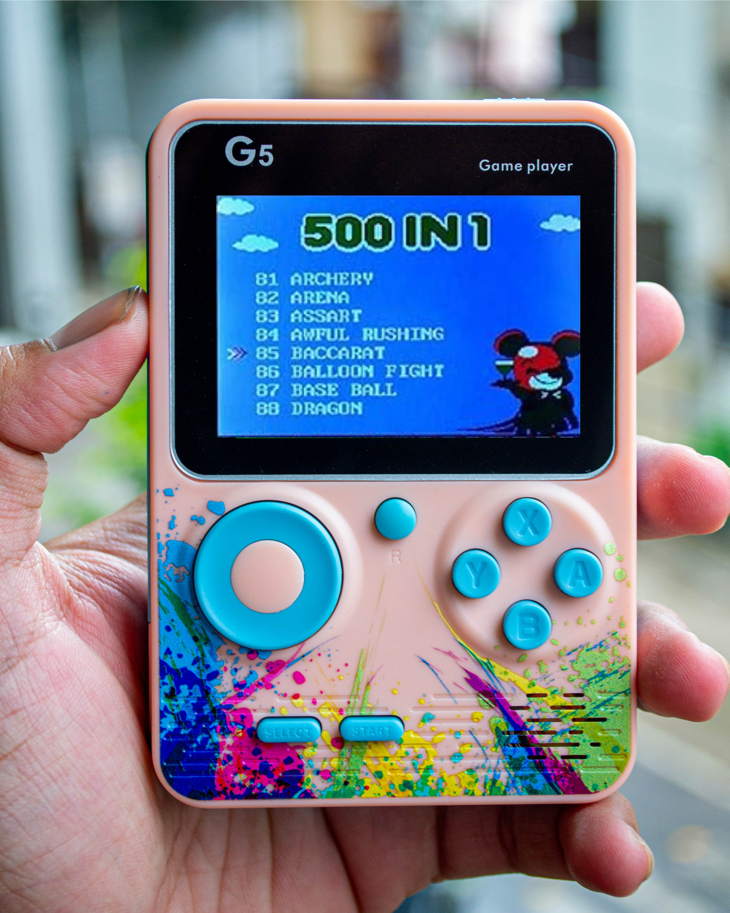 Retro 500 in 1 Game Console