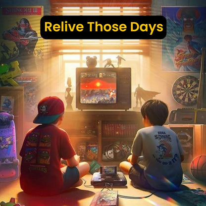 Retro Rush Game Console – 10,000+ Retro Games | Full HD Retro Game Console with Mario, Contra, Tekken & More